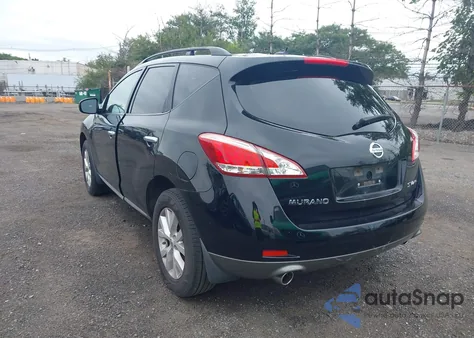 2012 Nissan Murano Sv из США, поврежденный, VIN JN8AZ1MW6CW214883